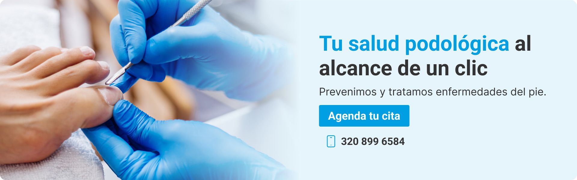Tu salud podológica al alcance de un clic. Prevenimos y tratamos enfermedades del pie. Agenda tu cita